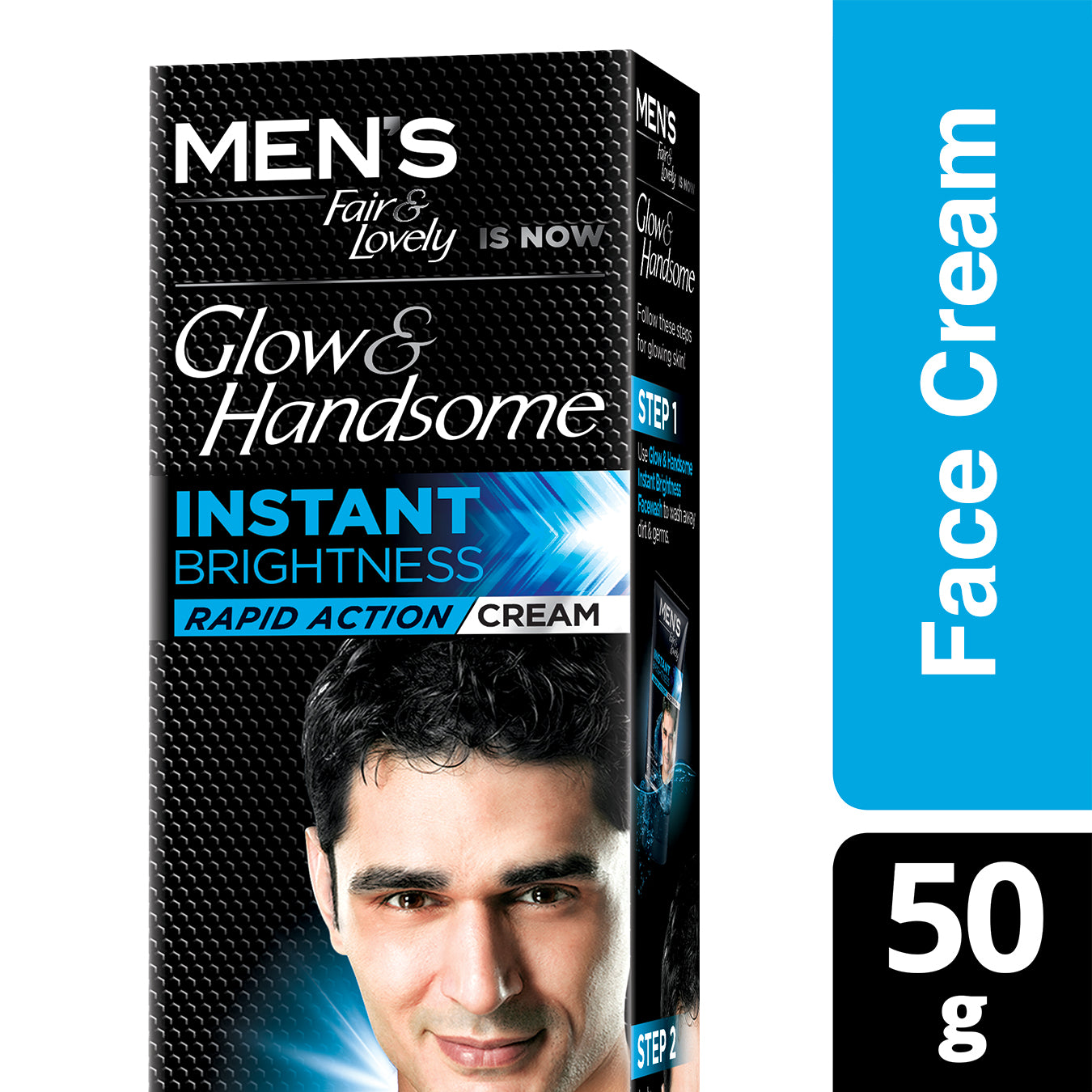 Man face deals glow cream