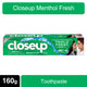 CloseUp Toothpaste Menthol Fresh 160g CloseUp သွားတိုက်ဆေး အစိမ်းရောင် ၁၆၀ဂရမ်