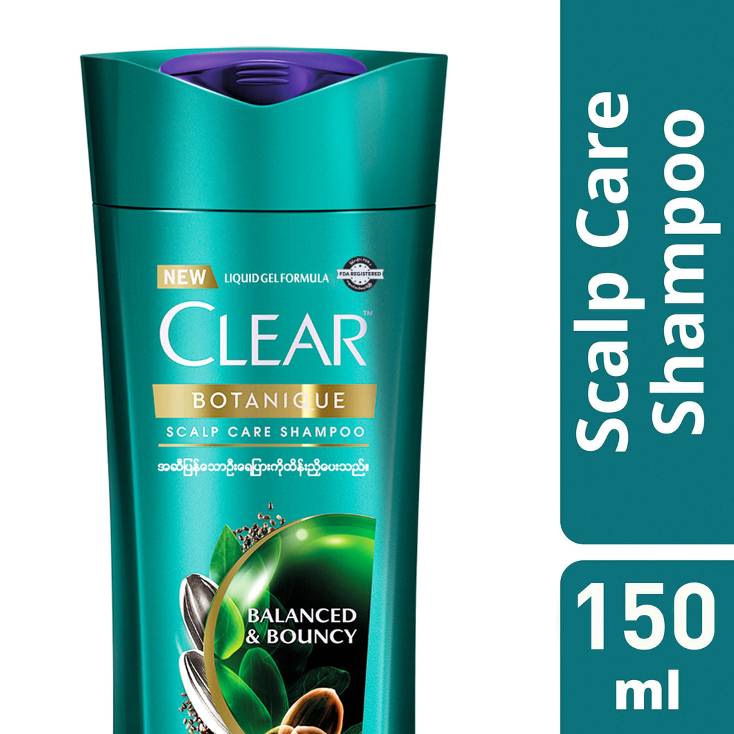 Clear Botanique Balanced and Bouncy Shampoo 150ML