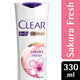 Clear Sakura Fresh Shampoo 330ML