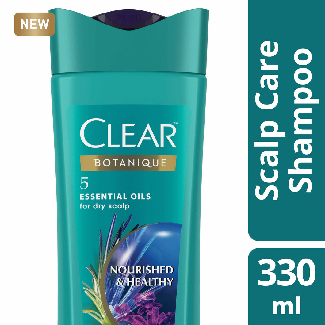 Clear Botanique Nourished and Healthy Shampoo 330ML
