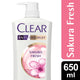 Clear Sakura Fresh Shampoo 650ML